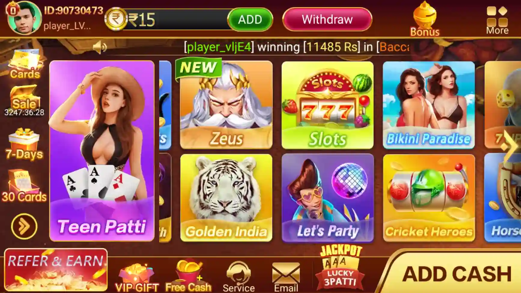 Teen Patti Master Games